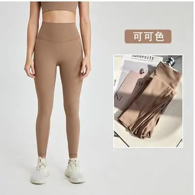No need wear Underware Yoga Sport Pant Fitness Workout Tights and Soft Women High Waist Running Gym Leggings