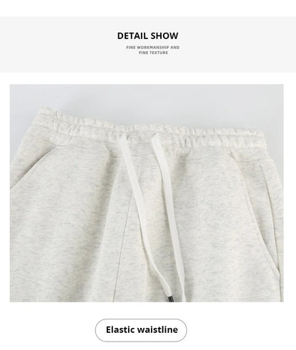 Summer Men Shorts.Drawstring Waist Gym Fitness Sweat Short.Straight Loose Workout Joggers