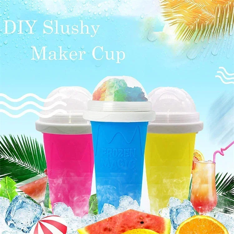Smoothie Cups Shaking Cup Large Capacity Homemade Smoothies Juice Ice Cream Milkshake Squeeze Bottle Cooling Cup Kitchen Tools