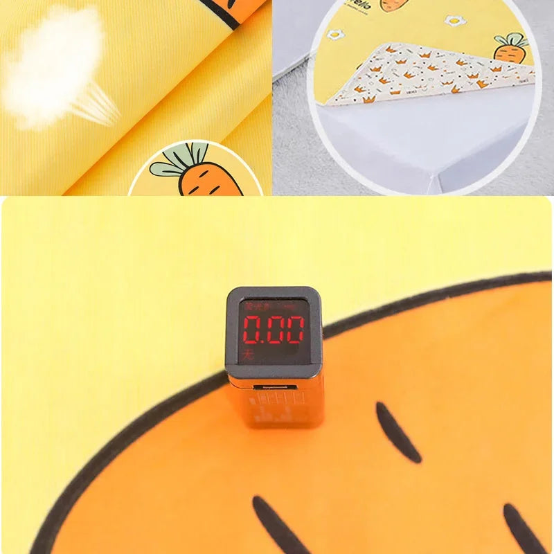 Baby Diaper Reusable  Waterproof  Cotton Changing Pad Cover Baby Diaper Mattress Newborn Print Changing Mat Floor Play Mats 0-3Y