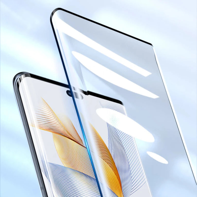 9H Tempered Glass For Huawei Honor 90 Pro 3D Curved Screen Protector On Honor90 90Pro Clear Anti Blue Light Glass