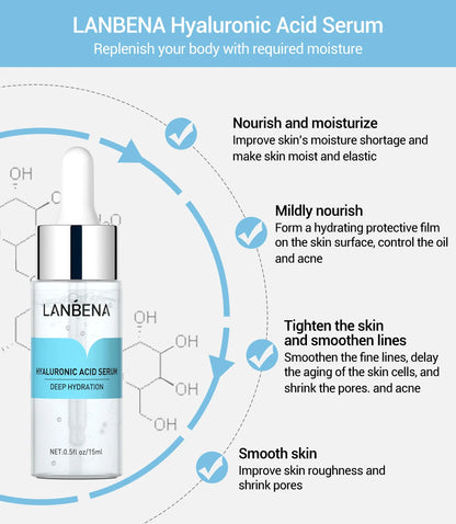 LANBENA Facial Hyaluronic Acid Serum  Skin Care