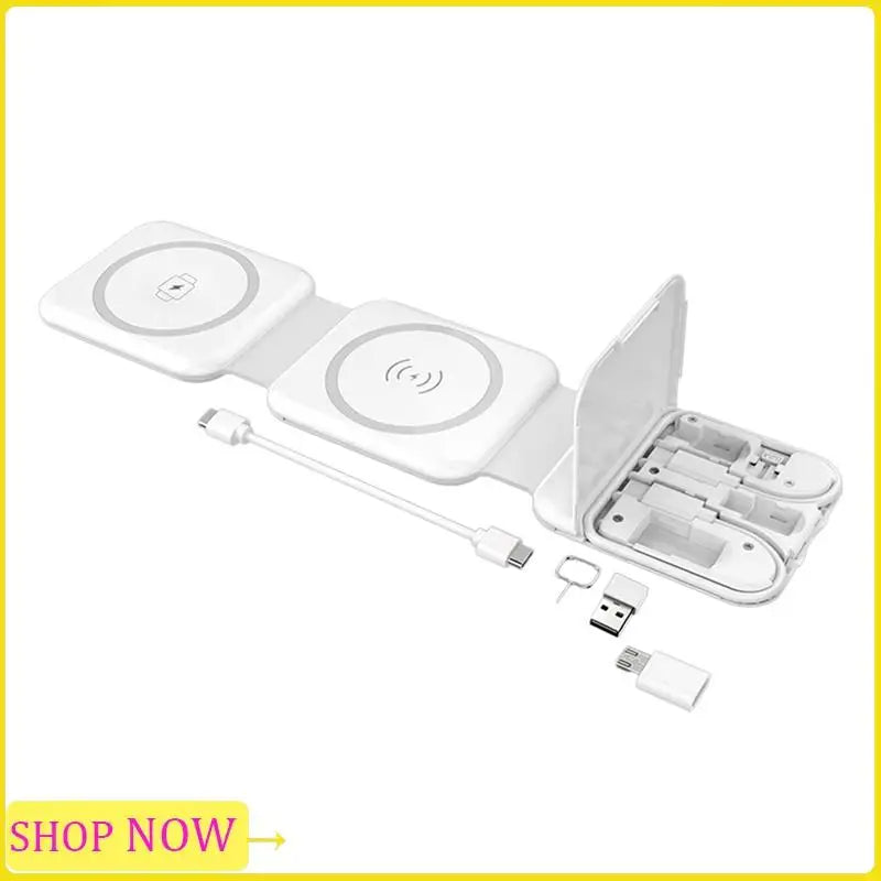 Especial 15W 10-In-1 Fast Charging Dock Station Wireless Charger For Iphone 14 13 12 Pro Max 8 7 Fast Charging Dock Station Whit