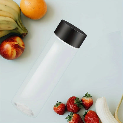 12pcs Portable Plastic Fruit Juice Bottle , Clear Bulk  Container For Indoor/Outdoor, Camping Drink  For Fridge Bar Supplies