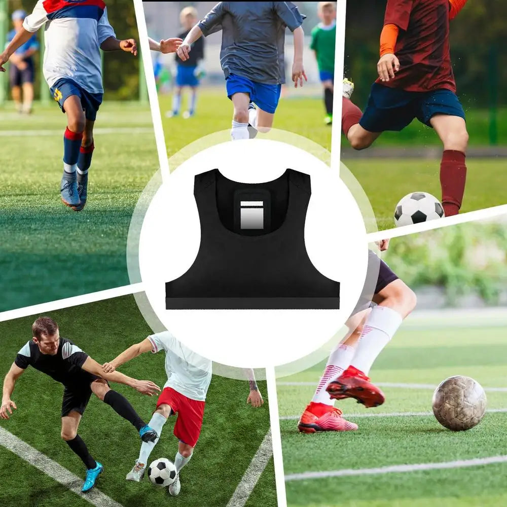 Tracker Vest No Tracker Polyester Sturdy for Soccer Players Workout Equipment Athlete Soccer Training Vest Sports supplies