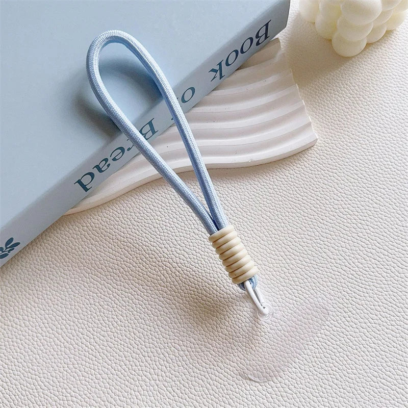 Mobile Phone Lanyard Strap Hanging Chain Ring Cord With Patch Wrist Strap For Cell Phone Case Rope Keychain