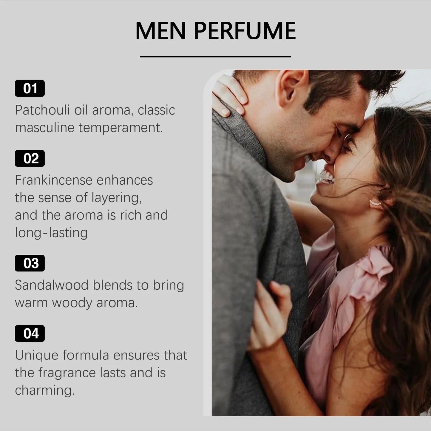 50ML Pheromone Perfume for Man To Attract Women Perfume Body Essential Sexually Stimulating Sexy Long Lasting Flirtation