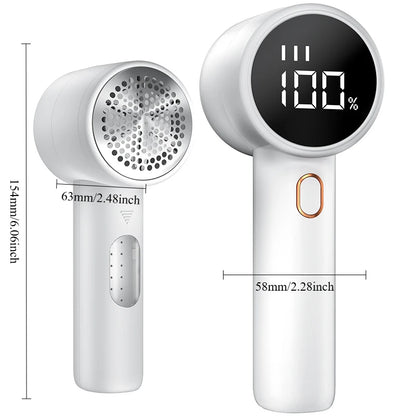 Electric Lint Remover Type-C Rechargable Clothing Fluff Remover Household Coat Sweater Hairball Trimmer Clothing Organizing Tool
