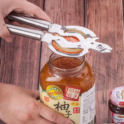 Multifunction Lid Jar Opener Handy Screw Cap Jar Openers Multifunction Can Opener Bottle Lid Grip Wrench Bottle Kitchen Utensil