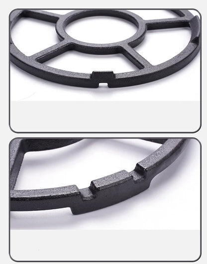 Iron Cookware Stove Top Heat Diffsuser Iron Gas Stove Cooker Ring Reducer For Coffee Maker Shelf Cast Iron Practical Accessories