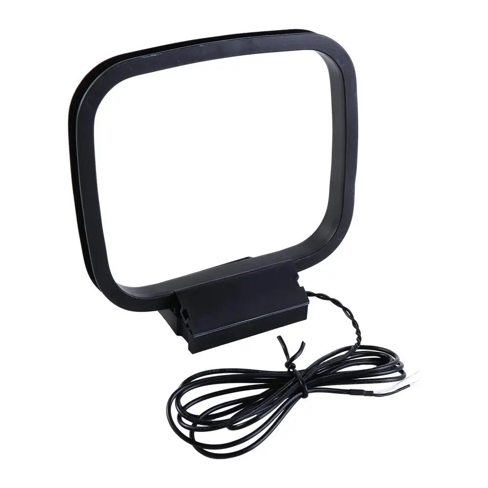 Av Audio Bare Wire Indoor Radio Radio Loop Antenna Home Stereo Receiver Radio Signal Receiving Am Loop Antenna Fm Radio Loop
