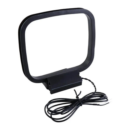 Av Audio Bare Wire Indoor Radio Radio Loop Antenna Home Stereo Receiver Radio Signal Receiving Am Loop Antenna Fm Radio Loop