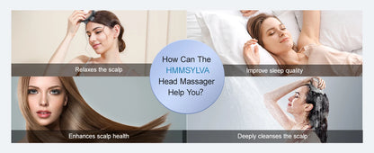 Electric Scalp Massager Handheld Portable  Scalp Massager Head Scratcher for Full Body Massage Deep Clean and Stress Relax.