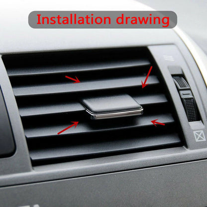 4pcs Car Vehicle Air Vent Clip Plastics Conditioning Vent Louvre Blade Adjust Slice Clip For Toyota For Corolla Car Vehicle Part