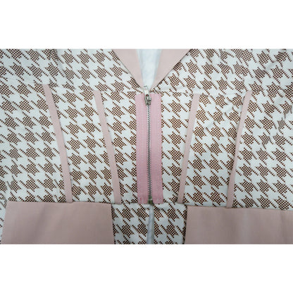 Women Two Piece Sets Outfits Elegant Tweed Slim Long Trousers Short Coat Tops Lady Clothes Formal Business Office Work Suits