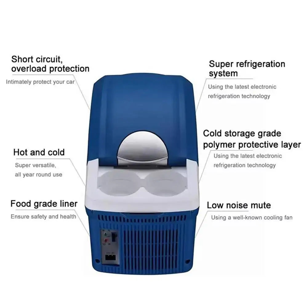 Mini Car Refrigerator Outdoor And Home Dual Use Portable Mini Fridge Refrigeration Refrigeration For Caravan Truck Home Camping