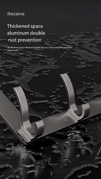 Hooks Over The Door Home Organizer Rack Clothes Coat Hat Towel Hanger Bathroom Accessories Holder Door Hang Quick Installation