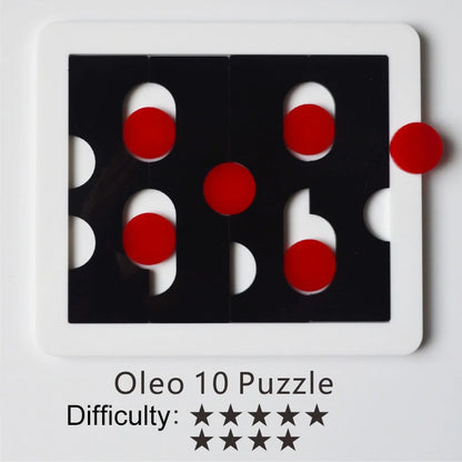 Difficult Puzzles Challenge Impossible Brain Burning Puzzles Adult Kid Fun Brainteasing Geometrical Shape Puzzle Game Toy