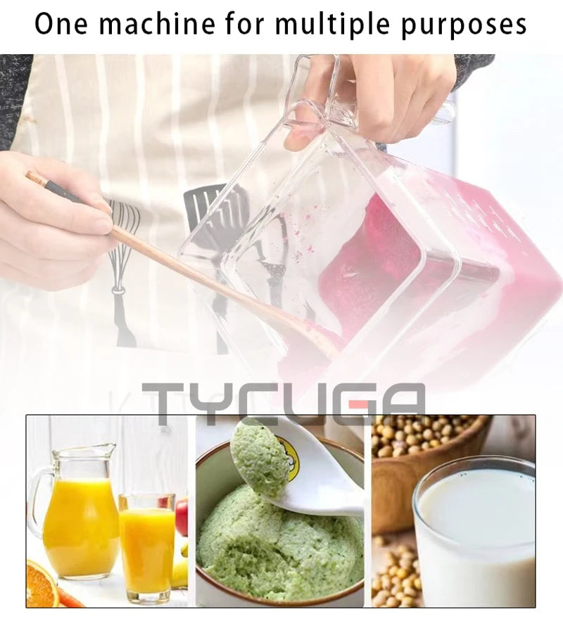 Commercial Blender Electric Ninja blender Fruit Food Ice Crusher Processor Smoothies Juicer Maker Crusher Grain Grinder 110-220V