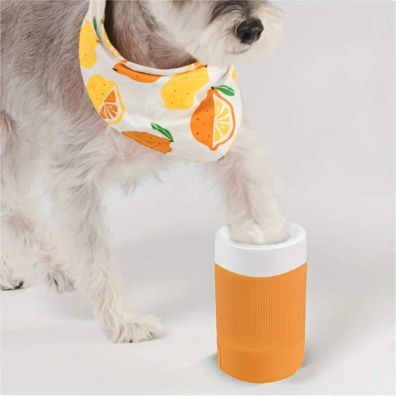 Dog Paw Cleaner Cup For Dog Out Cleaning Grooming Pet Foot Washing Cup For Small Medium Dogs/Cats Pet Foot Cleaner Automatic