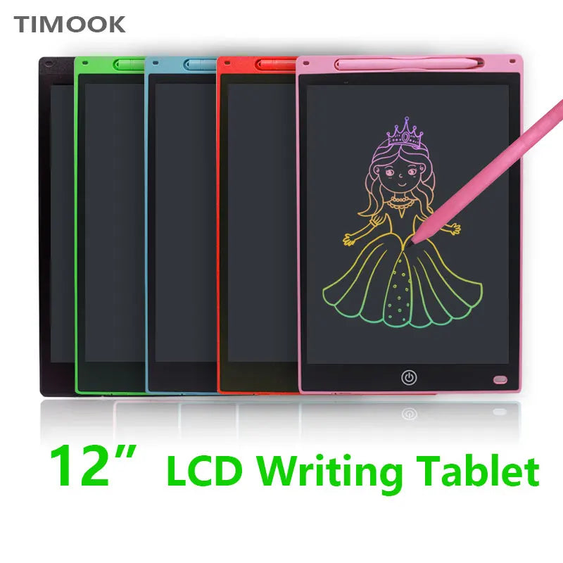 Tablets Electronic Handwriting Pad 12 inch Writing Board Drawing Tablet LCD Screen Writing Tablet Digital Graphic Toys for child