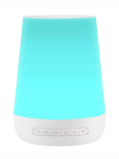 Smart White Noise Machine Baby Sleep Sound Machine Colorful Night Lights 34 Soothing Sounds Supports Voice APP Remote Control