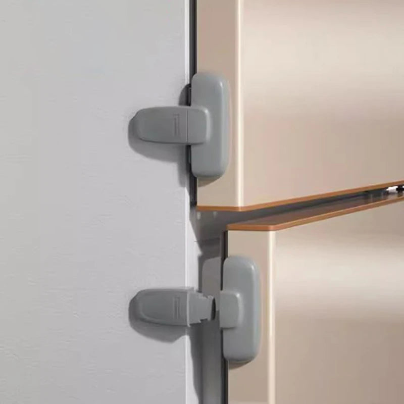 Home Refrigerator Fridge Freezer Door Lock Catch Toddler Kids Child Cabinet Locks Baby Safety Child Lock