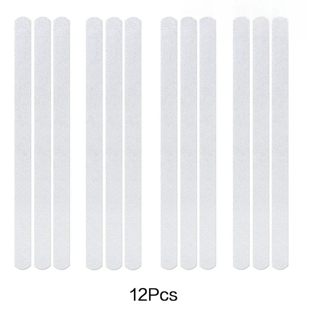 6/12/24/40 Pcs Anti Slip Strips Shower Stickers Colored Non Slip Bath Safety Strips for Bathtub Shower Stairs Floor