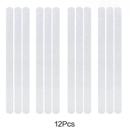 6/12/24/40 Pcs Anti Slip Strips Shower Stickers Colored Non Slip Bath Safety Strips for Bathtub Shower Stairs Floor