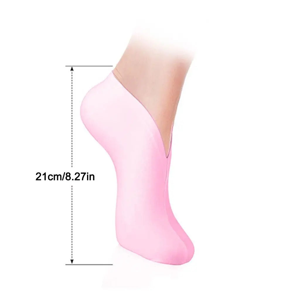 Repair Silicone Moisturizing Socks Remove Dead Skin Anti Cracking Skin Care Socks Pain Relief Exfoliating Foot Care Tool
