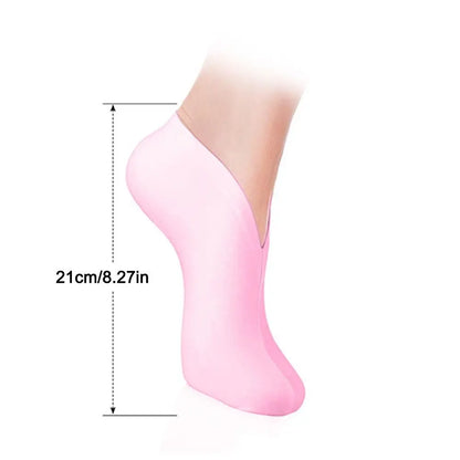 Repair Silicone Moisturizing Socks Remove Dead Skin Anti Cracking Skin Care Socks Pain Relief Exfoliating Foot Care Tool