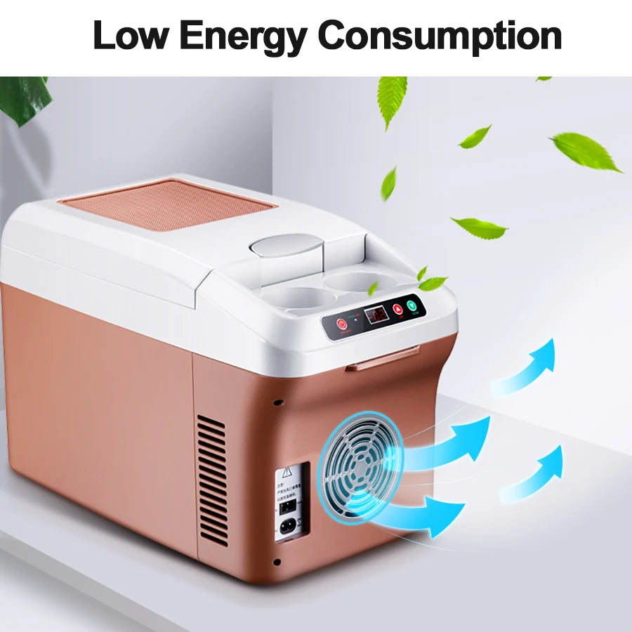 Ice box Mini Fridge 220V 12V 24V Portable Electric Cooler Refrigerator For Camping Home Truck Beach Vehicle Mini Fridge Cool car