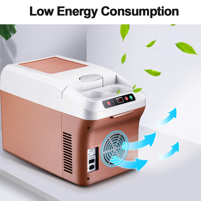 Ice box Mini Fridge 220V 12V 24V Portable Electric Cooler Refrigerator For Camping Home Truck Beach Vehicle Mini Fridge Cool car