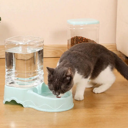 3.8L PP material Water Fountain Drink Bowl Automatic Pet Feeder Large Cat Dog Food Dispenser