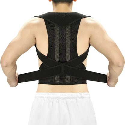 Back Posture Corrector Adult Back Support Shoulder Lumbar Brace Health Care Support Corset Back Belt