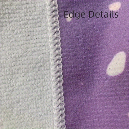 Beach towel with sea sunset pattern sunscreen and windproof suitable for beach, swimming pool, camping and travel beach blanket