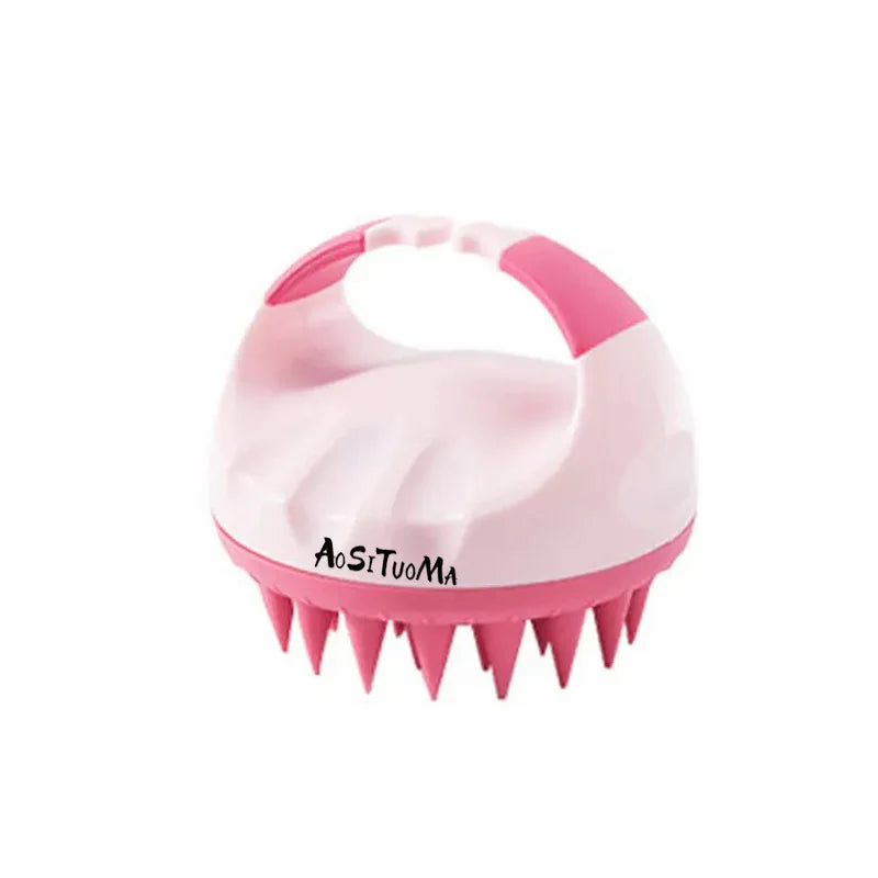 Scalp Scrubber, Shampoo, Brush, Massager, Clean Scalp, Comb, Handle, Shampoo Brush, Scalp Exfoliating Brush, Massage Comb
