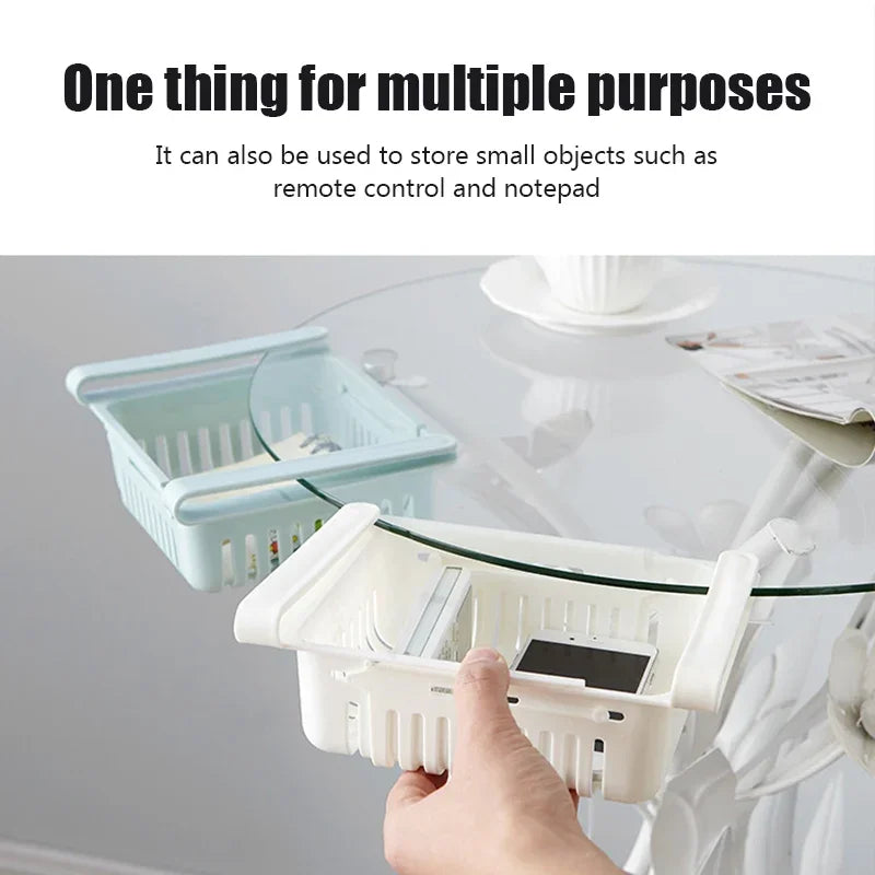 Hanging Kitchen Organizer Refrigerator Egg Fruit Storage Box Drawer Baskets Kitchen Accessories Fridge Organizer Shelf