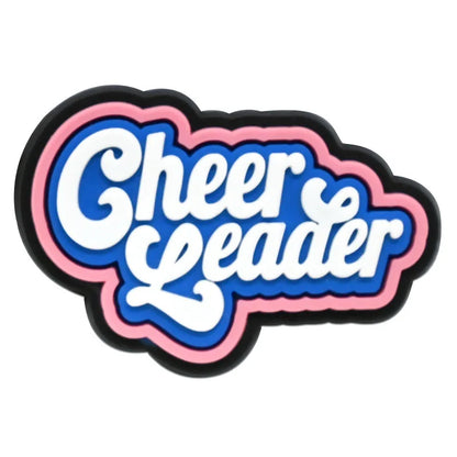 Cute Cheerleading Shoe Charms Decoration for Crocs Pin Accessories Charms Bracelet Wristband DIY Shoe Party Gifts