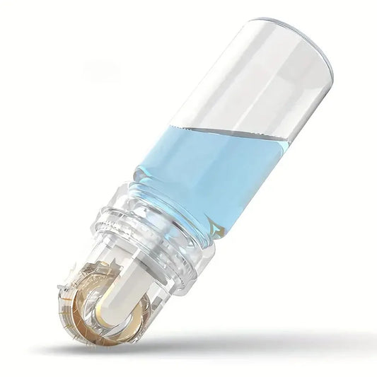 Hydra titanium needle Roller 64 Pins Micro tips Derma needles skin care Anti aging whitening bottle roller serum reusable