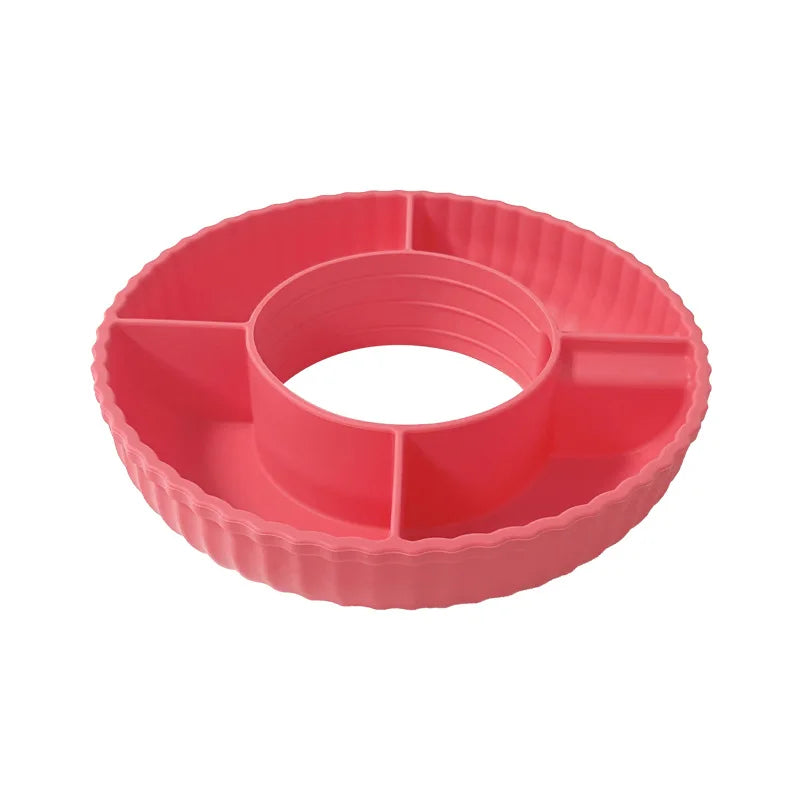 Snack Bowl For Stanley Cup, Silicone Snack Tray Compatible With Stanley Cup, Reusable Snack Ring