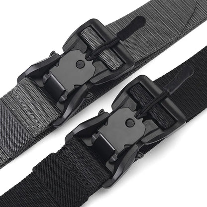 Tactical Belt Magnetic Buckle Belt Casual Nylon Tooling Training Belt Men's Trousers Belt Designer Men and Women Belt