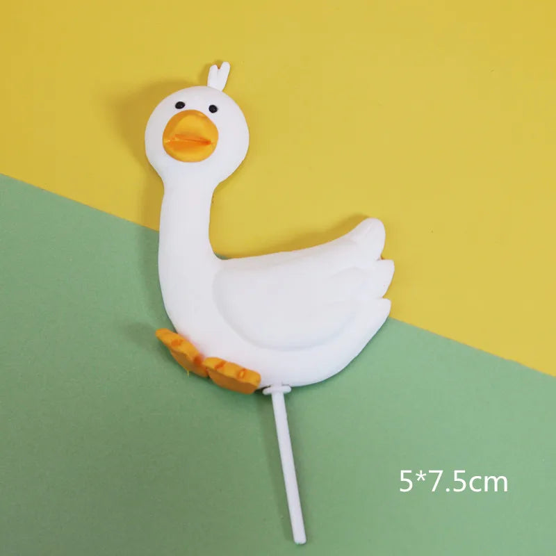 Farm Animal Cake Toppers Barnyard Themed Cake Decor Mini Sheep Horse Cow Pig Cake Toppers Farm Animal Baby Shower Birthday Decor