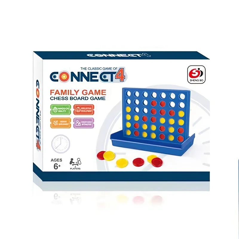Four In A Row Bingo Chess Connect Classic Family Board Game Toys Fun Educational Toy for Kids Children Entertainment Board Games