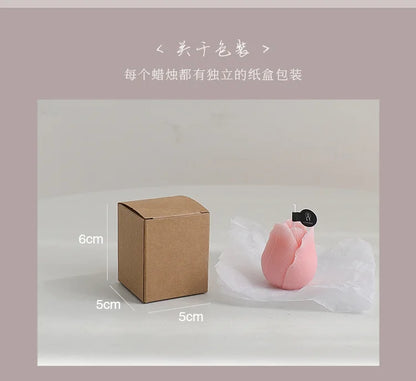 Tulip Scented Candles Gifts Handmade Birthday Gifts Decorative Ornaments Flower Shaped Candles
