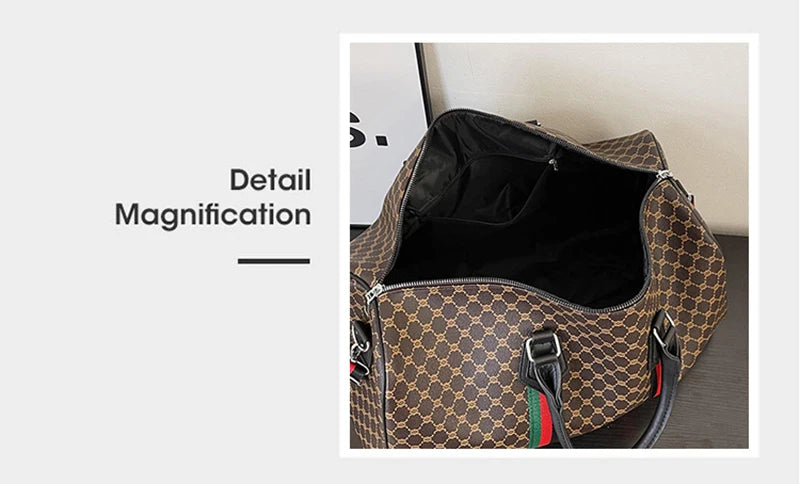 Women's Bag Travel Duffle Totes Gym Sports Fitness Luxury Business Large Capacity Casual Luggage Handbag Outdoor Weekend Bag