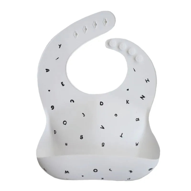 Baby Silicone Bib Super Soft Baby Bib Diet Artifact Complementary Food Thin Children Waterproof Clothing Danish Rice Bag