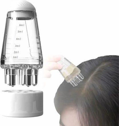 Hair Oil Applicator - Scalp Massage Comb, Essential Serums Brush for Hair Care Massage Relaxation, 6 ml, 1 Pcs