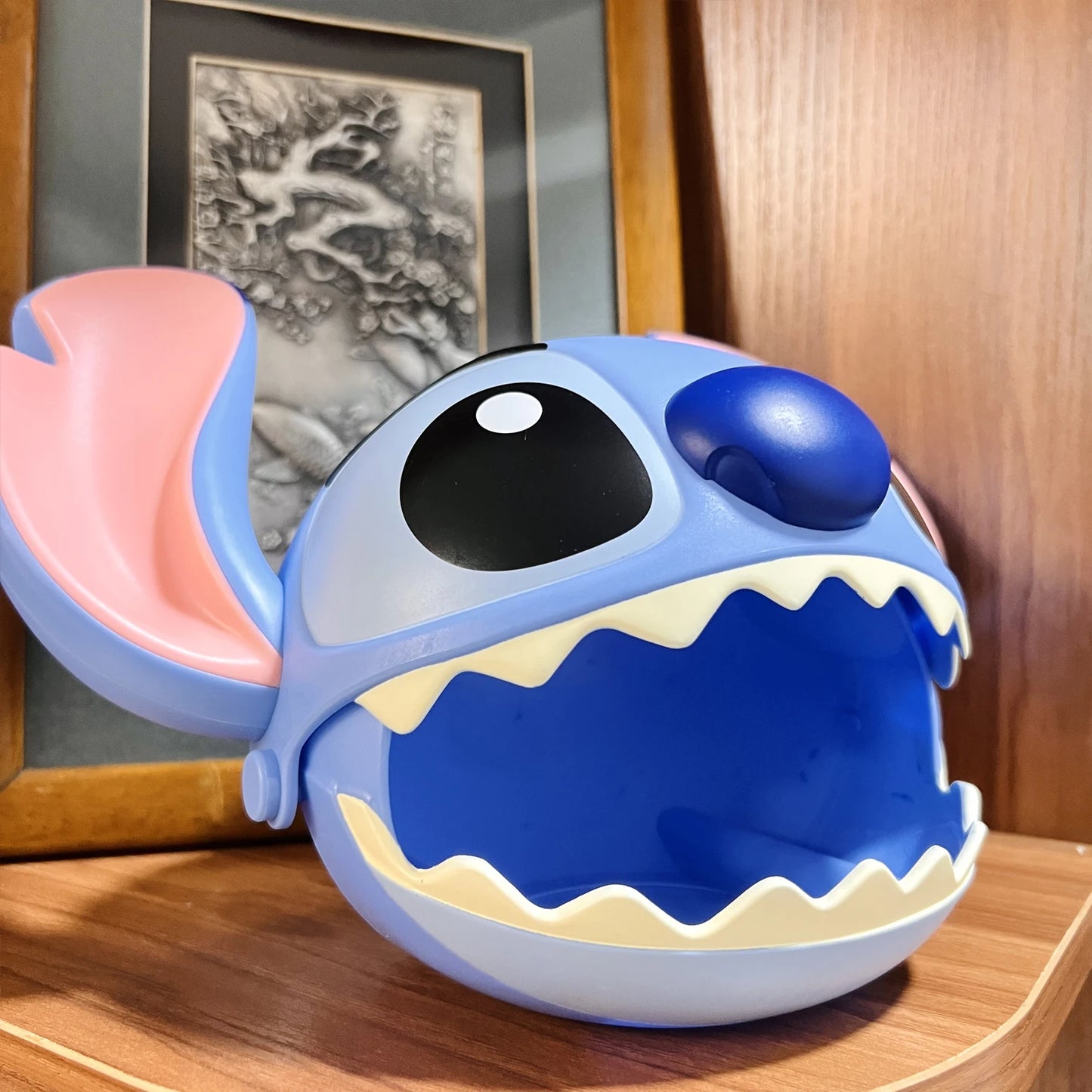 In Stock Stitch Peripheral Water Cup-Shaped Cups Straw Cup-Shaped Buckets Popcorn Buckets Desktop Decoration Children Gift