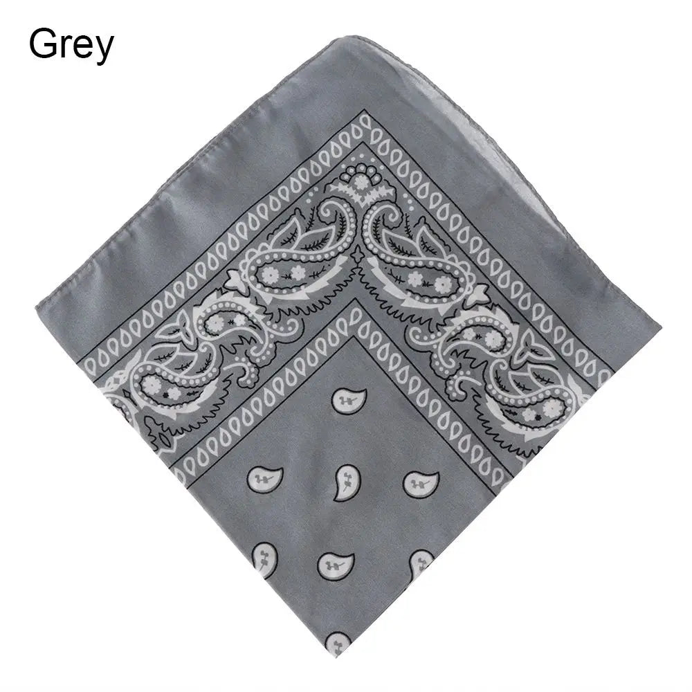 Sports Supplies Handkerchief Neck Scarf Printed Square Scarves Paisley Bandana Hair Band Wristband